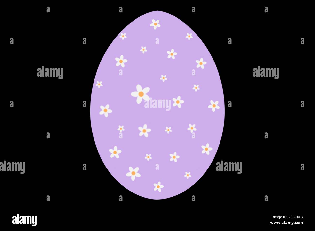 Frohe Ostern. Set Ostereier mit verschiedenen Texturen auf weißem Hintergrund. Frühlingsferien. Abbildung isoliert. Frohe ostereier. Stockfoto