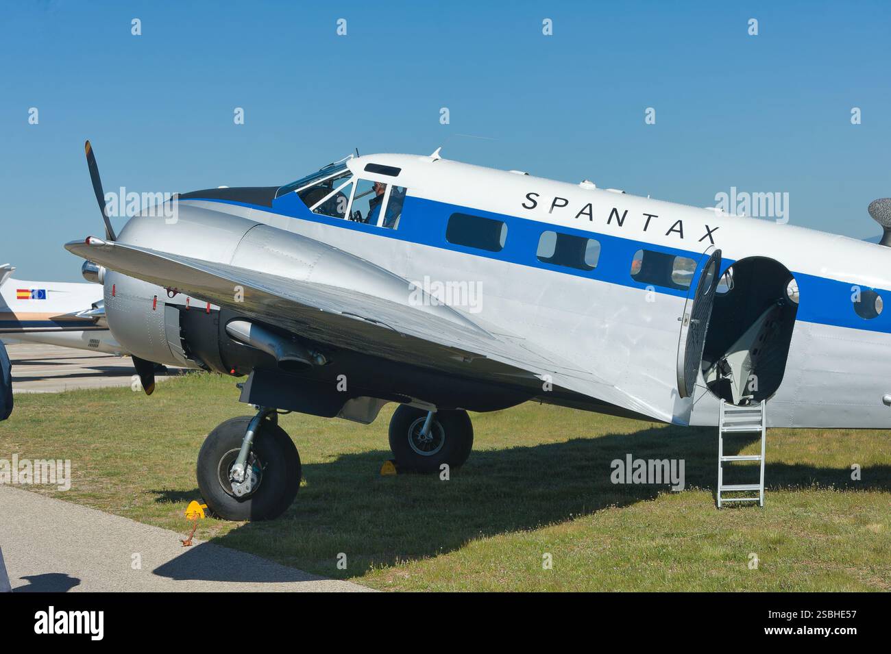 Beechcraft C-45 Twin Beech, Fundación Infante de Orleans Stockfoto