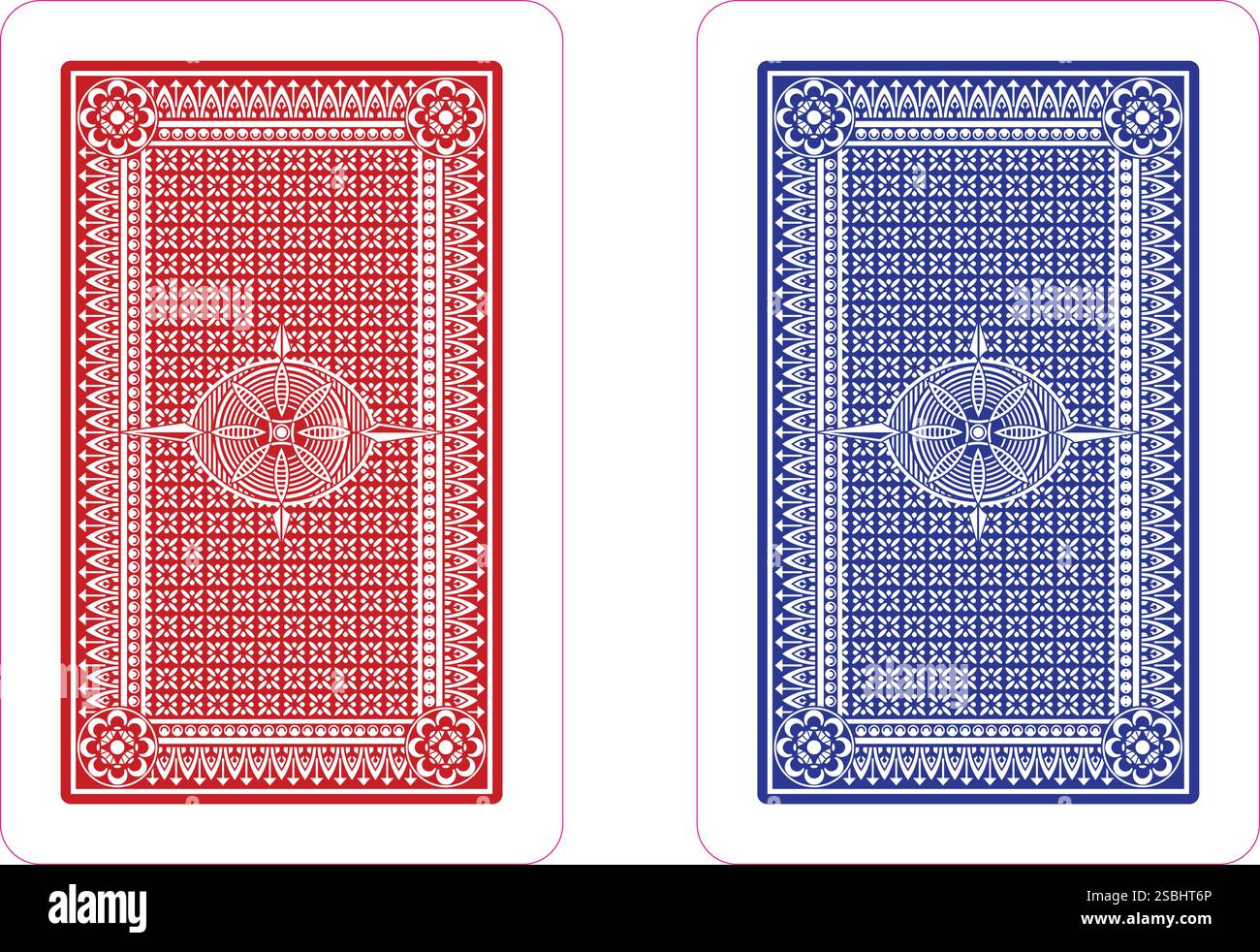 Solitair-Kartenspiel-Stock-Illustrationen Stock Vektor
