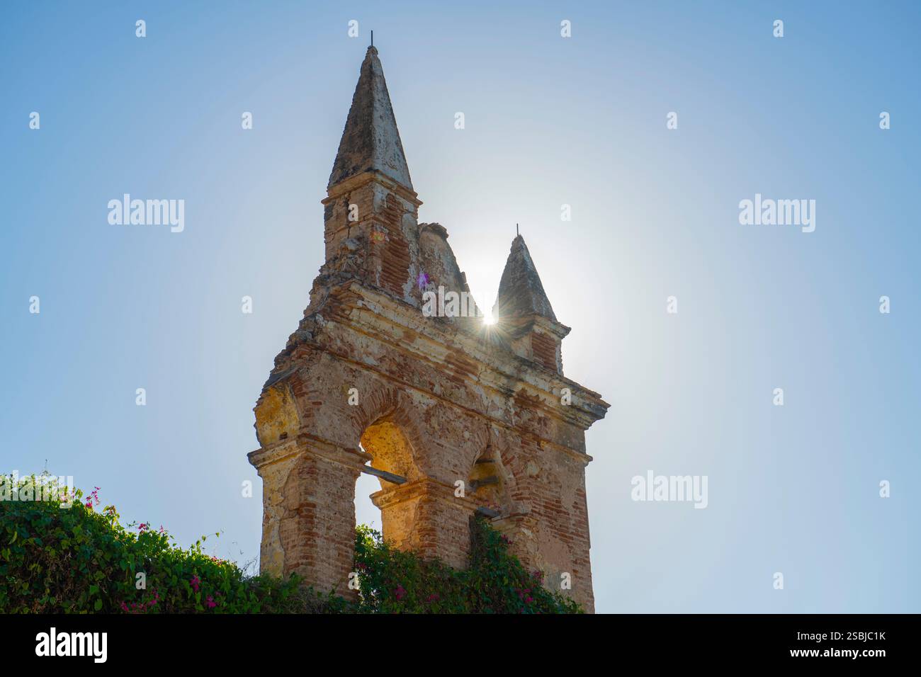 Kirche Ermita de Nuestra Senora de la Candelaria de la Popa im historischen Stadtzentrum von Trinidad, Kuba. Das historische Trinidad Centre gehört zum Weltkulturerbe Si Stockfoto
