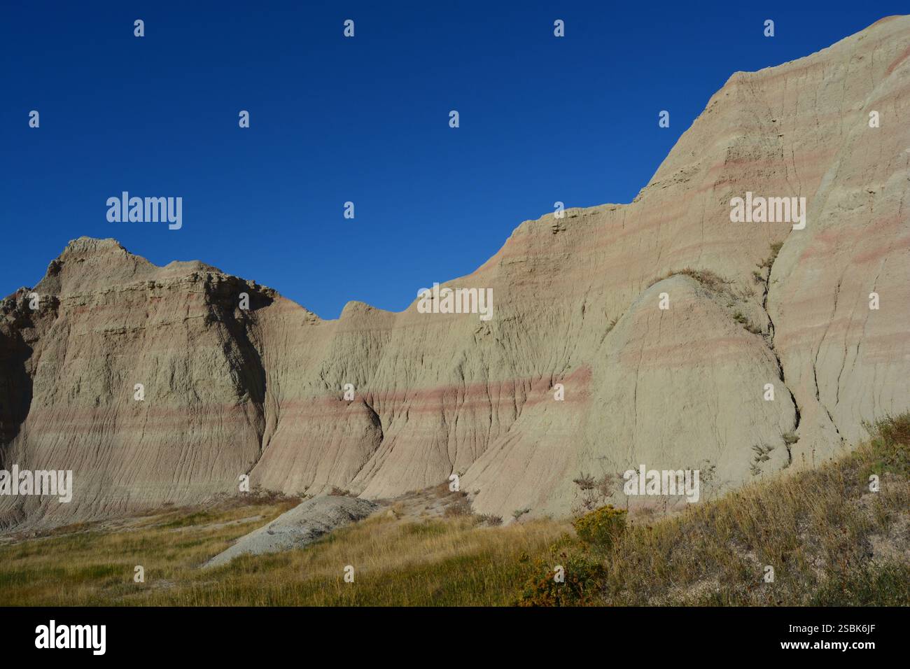 Badlands Nationalpark, South Dakota Stockfoto