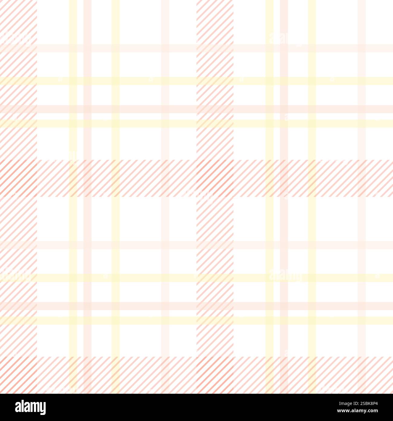 Gingham-Muster. Karomuster mit Schottenkaromuster für Ostermotiv. Nahtlose pastellfarbene vichy-Hintergründe für Tischdecke, Kleid, Rock, Feierkarte Stock Vektor