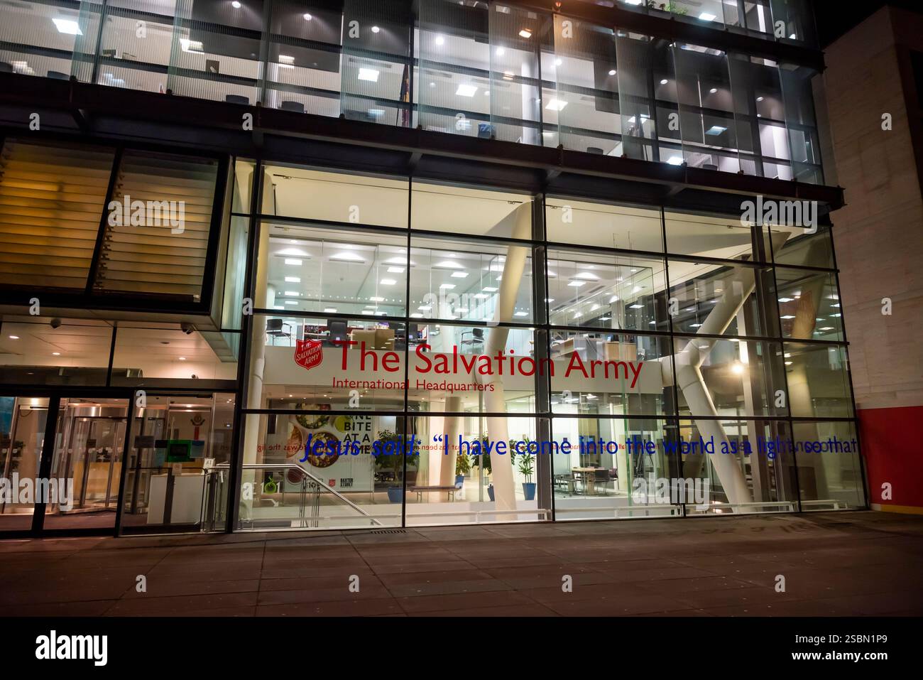Das internationale Hauptquartier der Heilsarmee, London, England, Großbritannien Stockfoto
