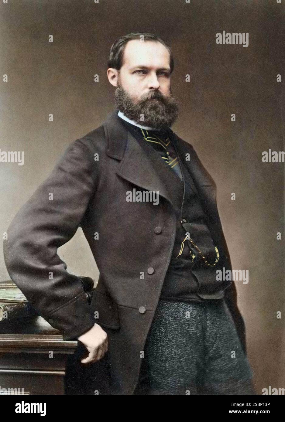 Philippe d'Orleans (1838–1894) Comte de Paris - Prinz Philippe von Orléans, Graf von Paris Stockfoto