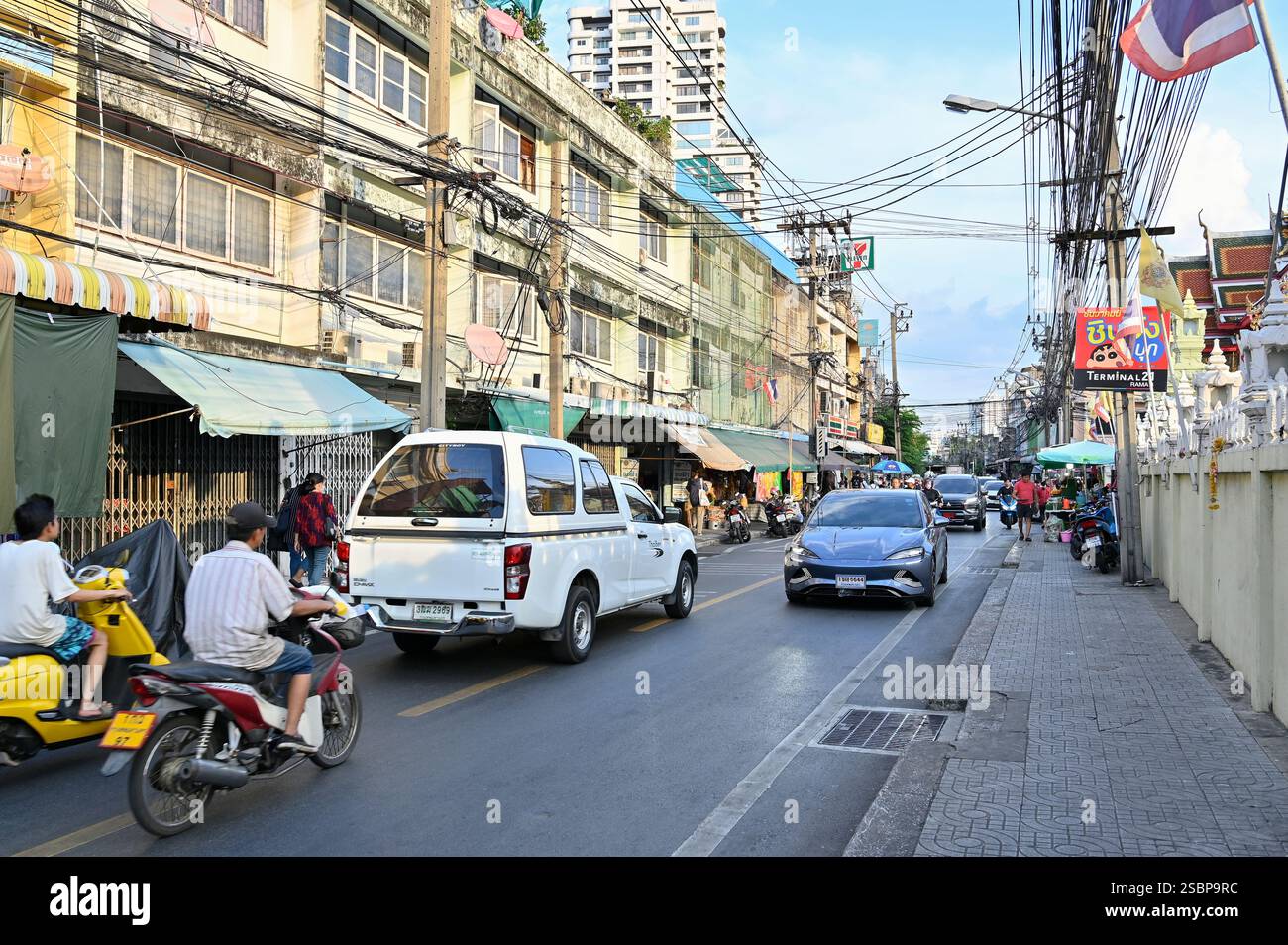 Bangkok, Geruch und Geräusche, Sukhumvit, Thailand Stockfoto