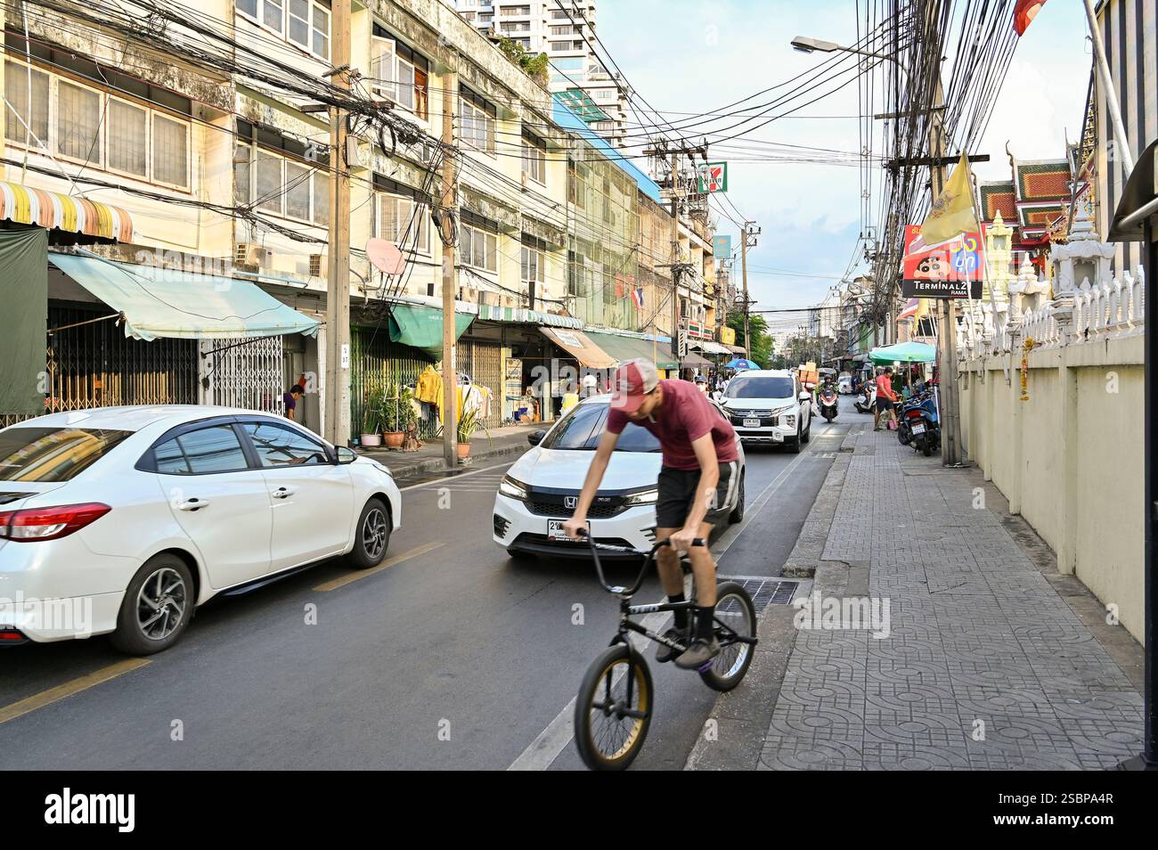Bangkok, Geruch und Geräusche, Sukhumvit, Thailand Stockfoto