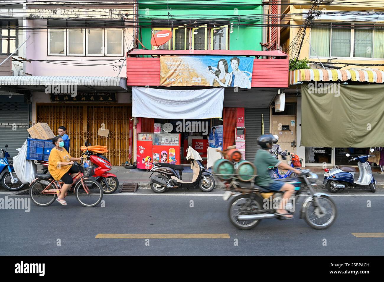 Bangkok, Geruch und Geräusche, Sukhumvit, Thailand Stockfoto
