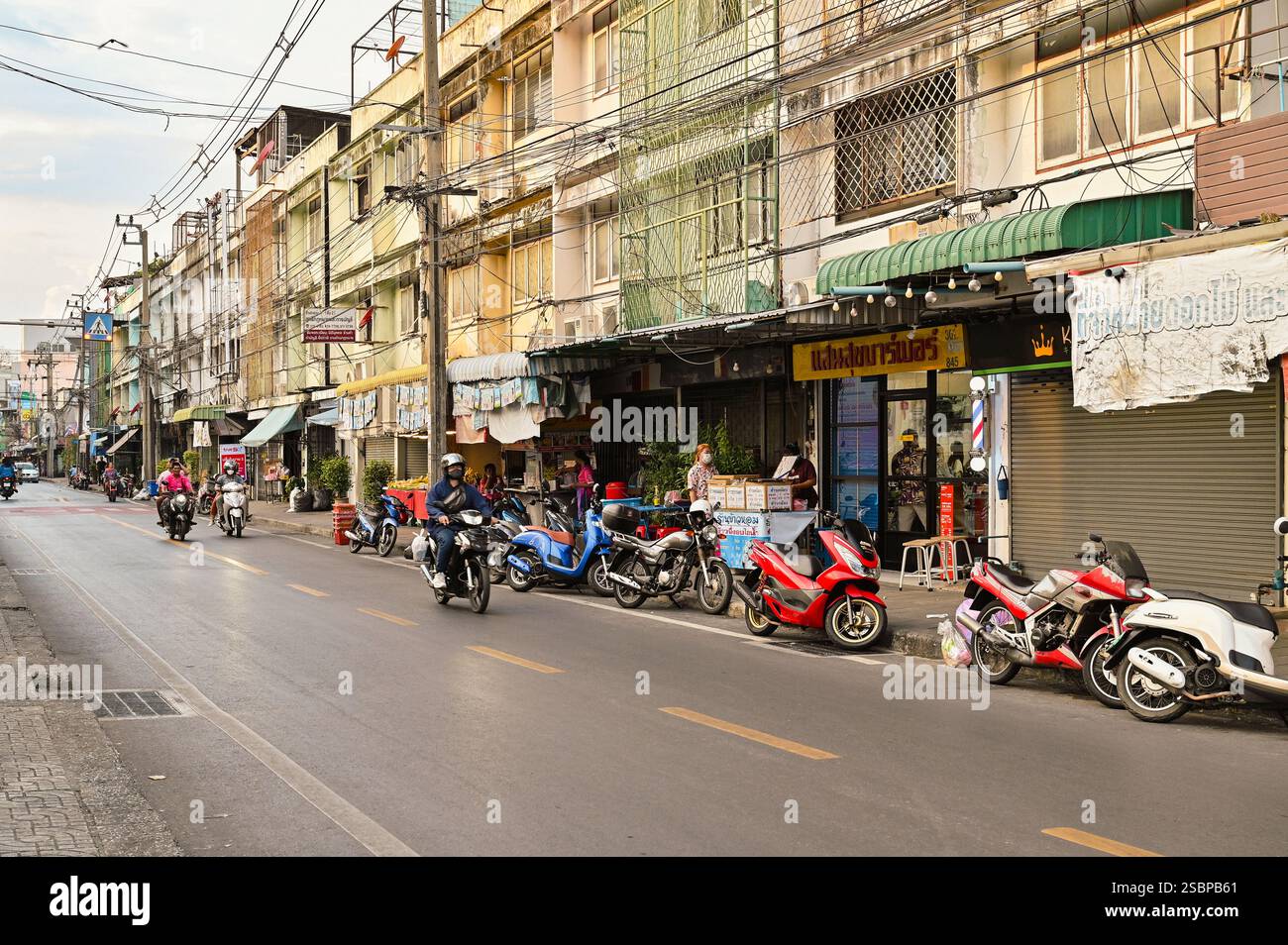 Bangkok, Geruch und Geräusche, Sukhumvit, Thailand Stockfoto