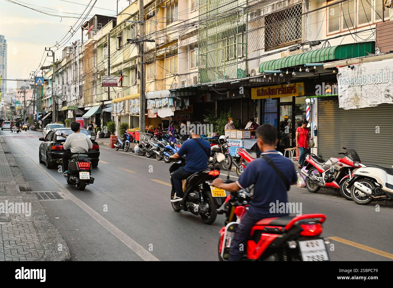 Bangkok, Geruch und Geräusche, Sukhumvit, Thailand Stockfoto