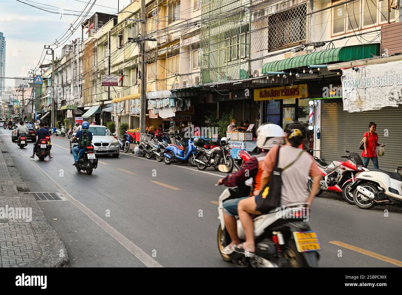 Bangkok, Geruch und Geräusche, Sukhumvit, Thailand Stockfoto