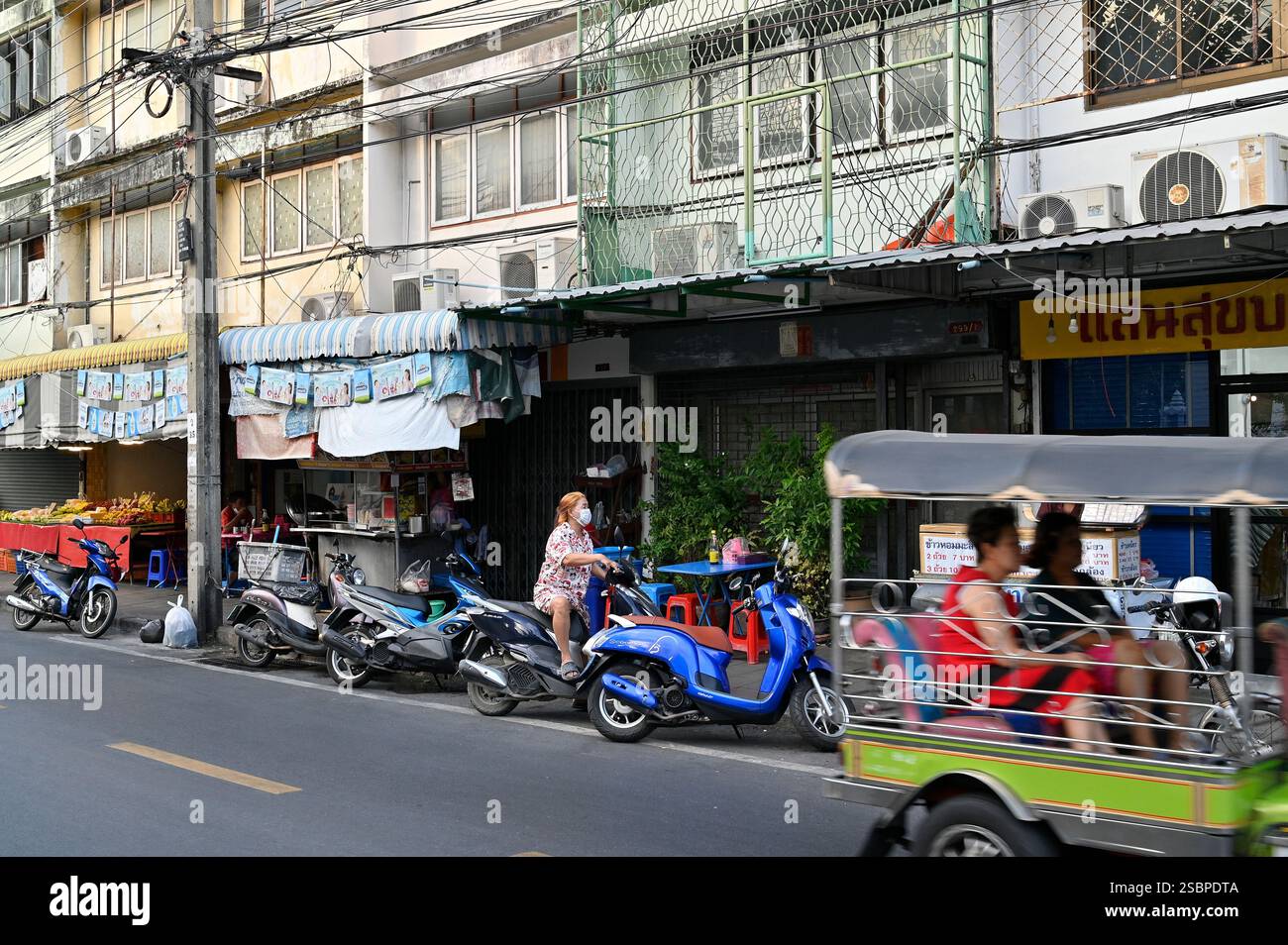 Bangkok, Geruch und Geräusche, Sukhumvit, Thailand Stockfoto