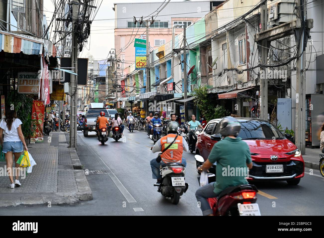 Bangkok, Geruch und Geräusche, Sukhumvit, Thailand Stockfoto