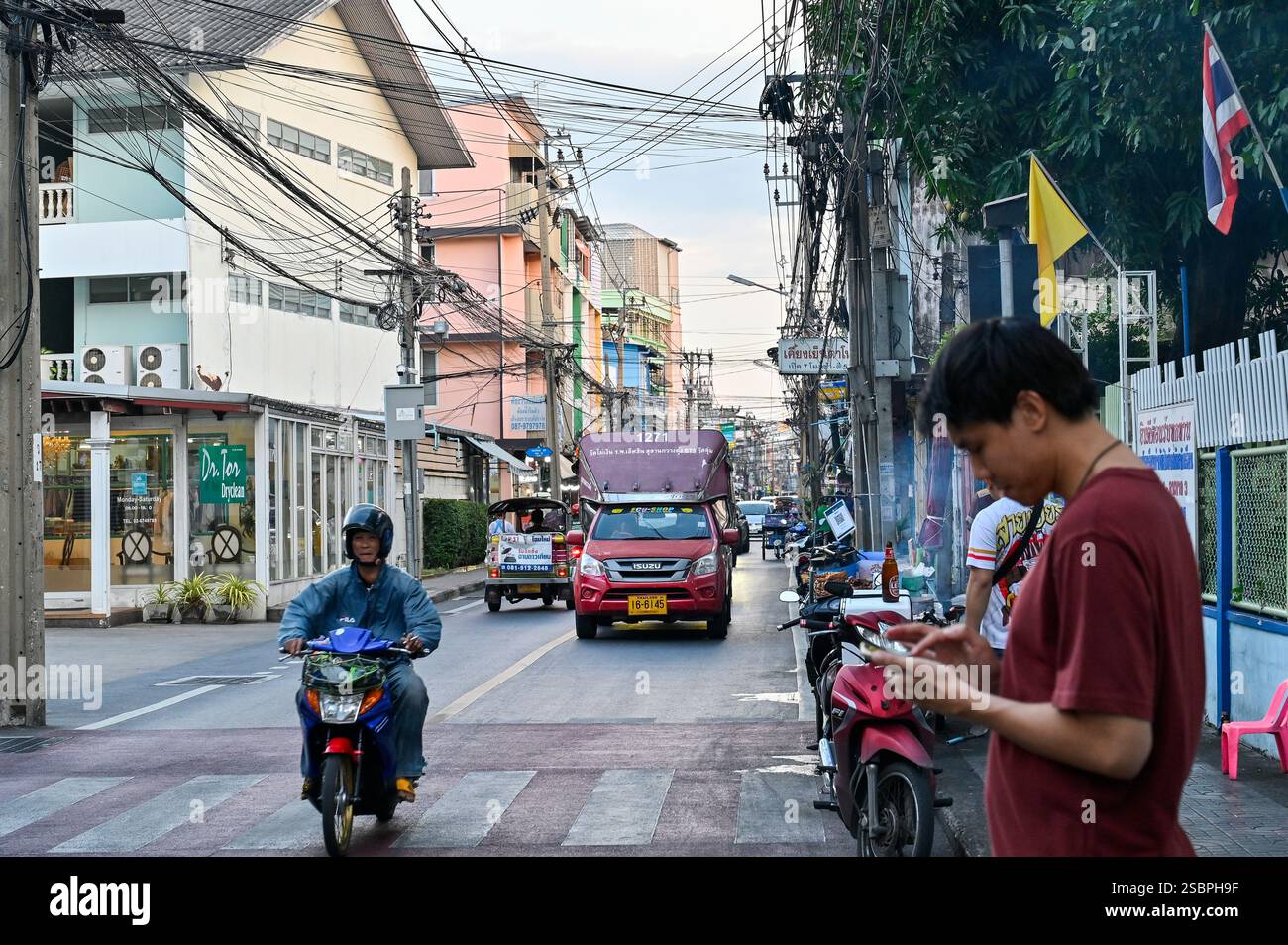 Bangkok, Geruch und Geräusche, Sukhumvit, Thailand Stockfoto