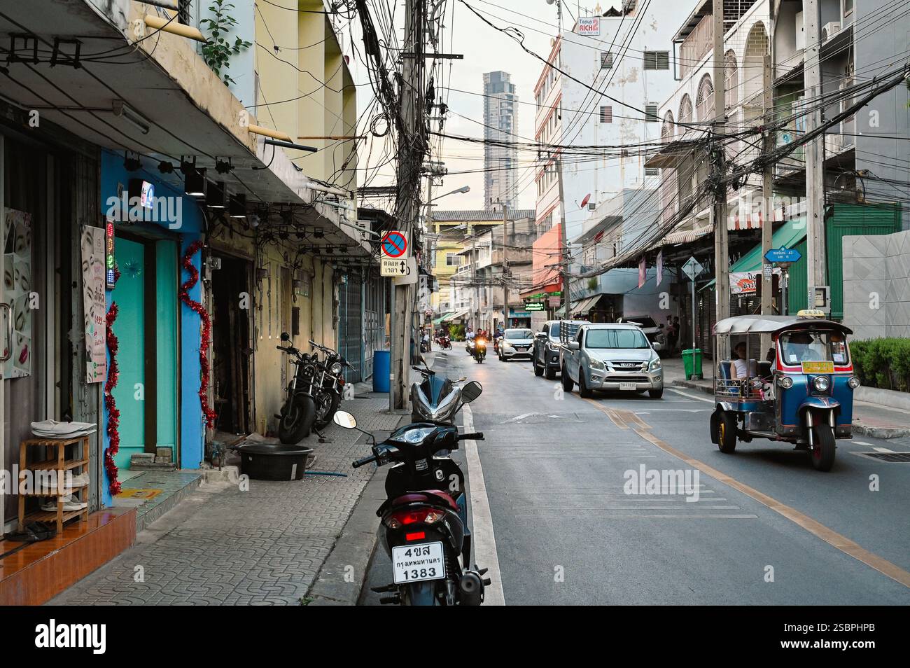 Bangkok, Geruch und Geräusche, Sukhumvit, Thailand Stockfoto