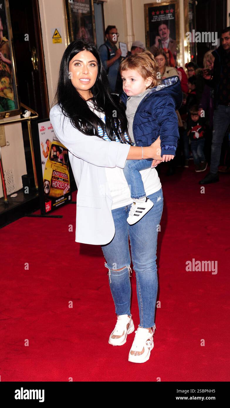 Cara de la Hoyde besuchte am 9. April 2019 die Galavorstellung von Peter Rabbit im Theatre Royal Haymarket London Stockfoto
