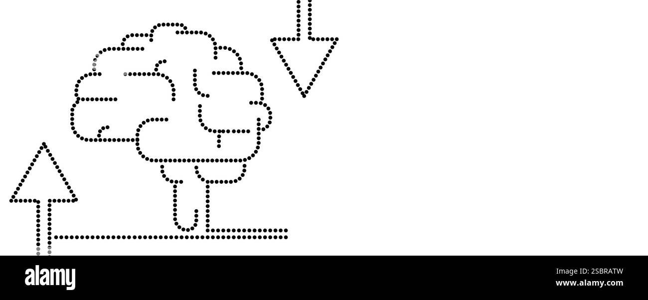 Abstrakte Künstliche Intelligenz. Cloud-Computing. Maschinelles Lernen. Hintergrund des Technologiewebs. Futuristischer Hintergrund des virtuellen Konzepts Stock Vektor