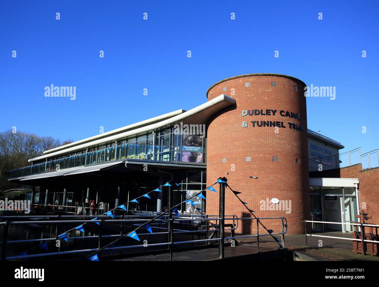 Dudley Kanal und Tunnel Trust Building im Black Country Living Museum, Dudley, West midlands, England, Großbritannien. Stockfoto