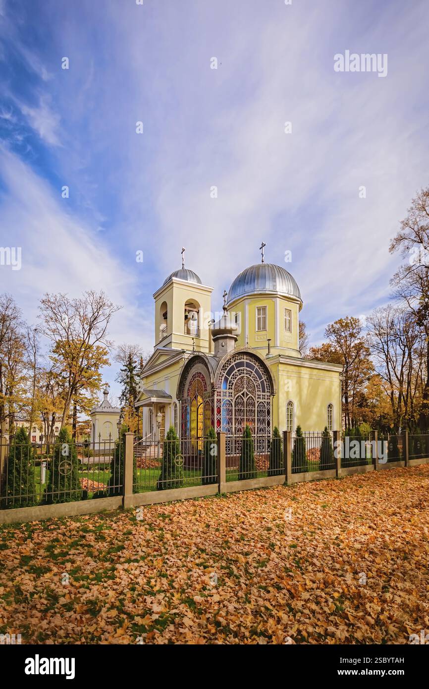 Orthodoxe Kathedrale zur Geburt der Mutter Jesu, Rezekne Rezekne, Lettland, Europa Stockfoto