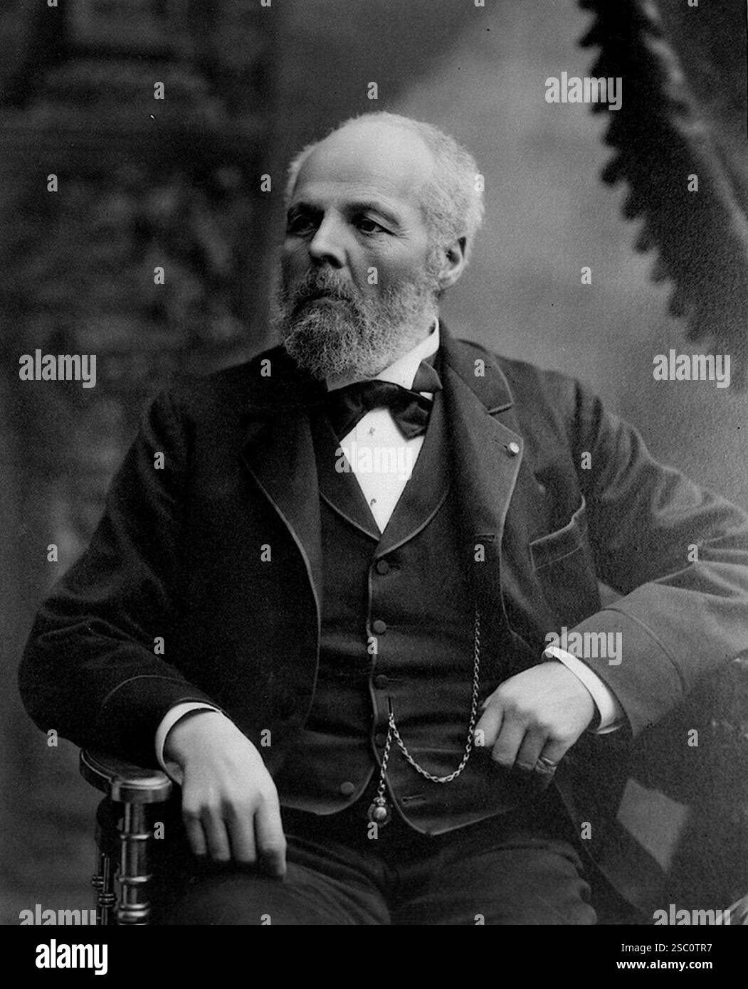 Ehrenwerter Gédéon Ouimet, Superintendant de l'Instruction publique 1874-1895, Premier Ministre 1873-1874. Stockfoto