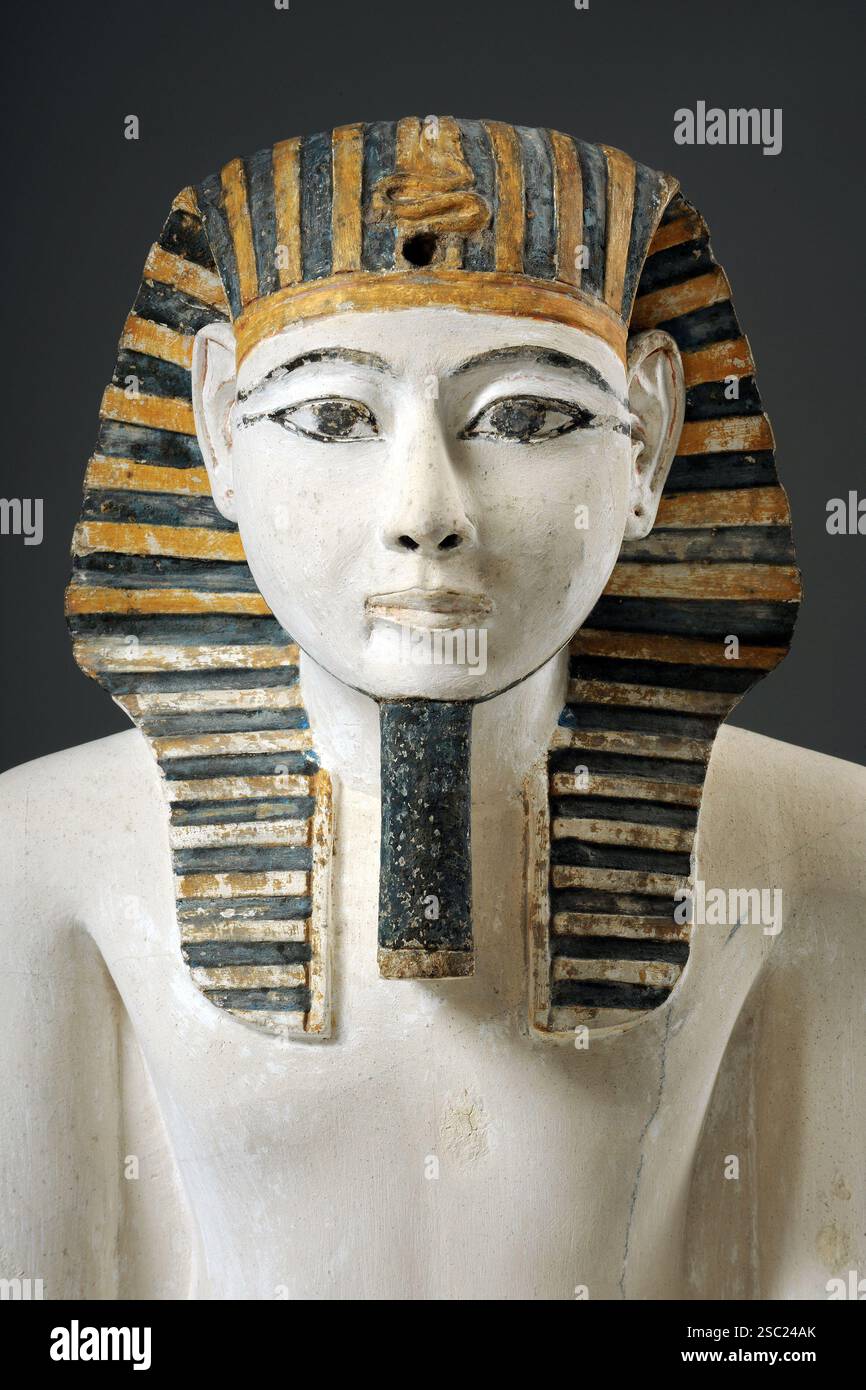 7583. Amenhotep I. war der zweite Pharao der 18. Dynastie Ägyptens. Seine Regierungszeit datiert im Allgemeinen von 1526 bis 1506 v. Chr Stockfoto