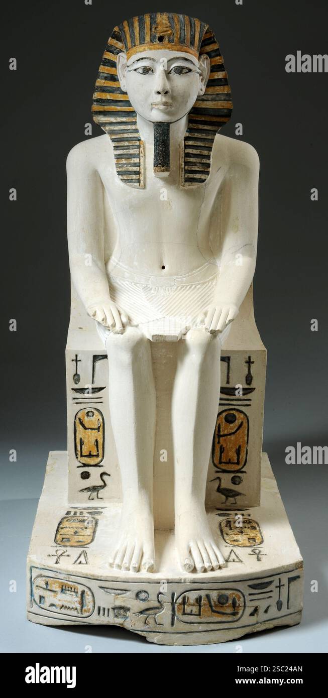 7583. Amenhotep I. war der zweite Pharao der 18. Dynastie Ägyptens. Seine Regierungszeit datiert im Allgemeinen von 1526 bis 1506 v. Chr Stockfoto