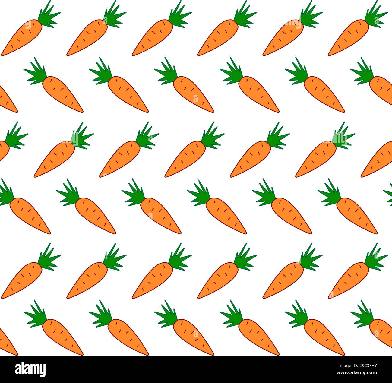 Ostermuster Carott, Kaninchenhase. Vektor nahtloser Frühling nahtloser Hintergrund Baby Kaninchen Tiere, Design für Mode, Stoff, Textil, Tapete Stock Vektor