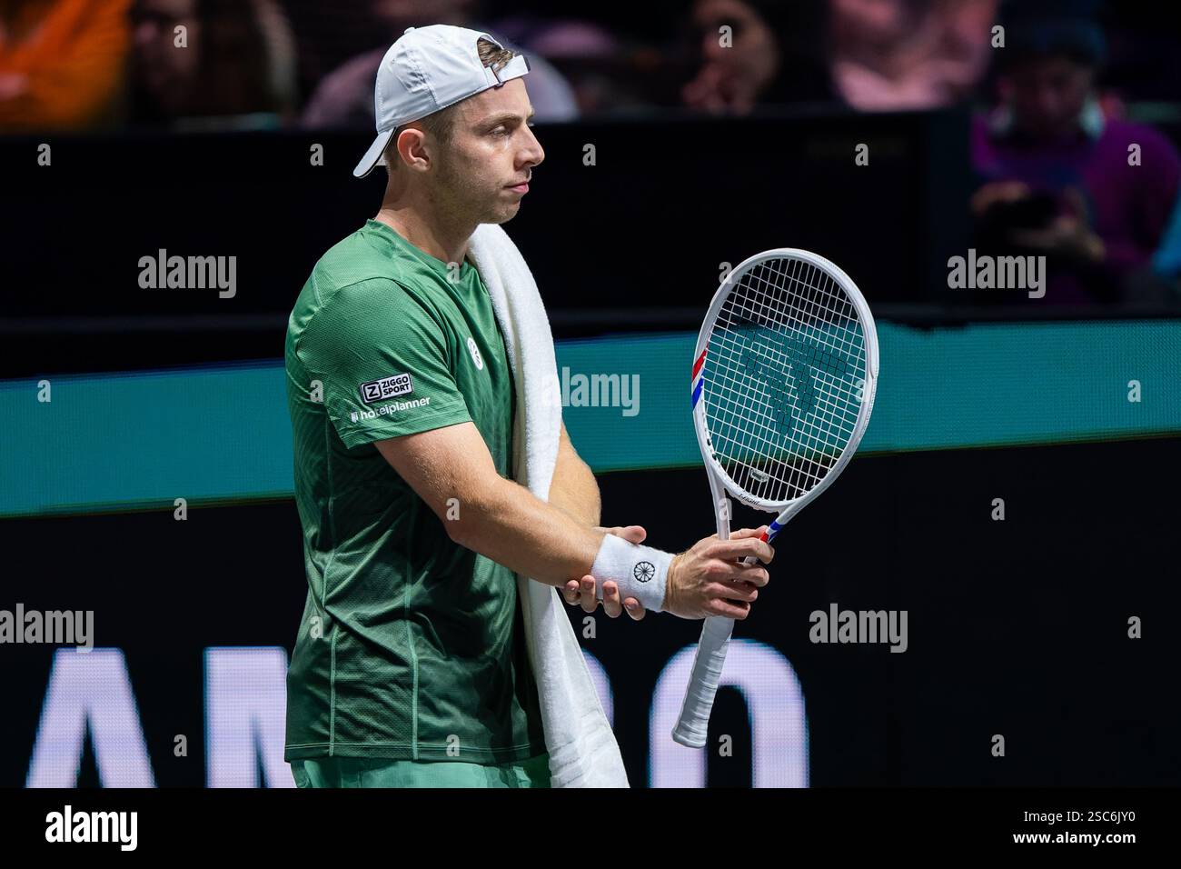 Rotterdam, Niederlande. Februar 2025. ROTTERDAM, NIEDERLANDE - 5. FEBRUAR: Am dritten Tag der ABN AMRO Open in Rotterdam Ahoy am 5. Februar 2025 in Rotterdam, Niederlande. (Foto: Joris Verwijst/BSR Agency) Credit: BSR Agency/Alamy Live News Stockfoto