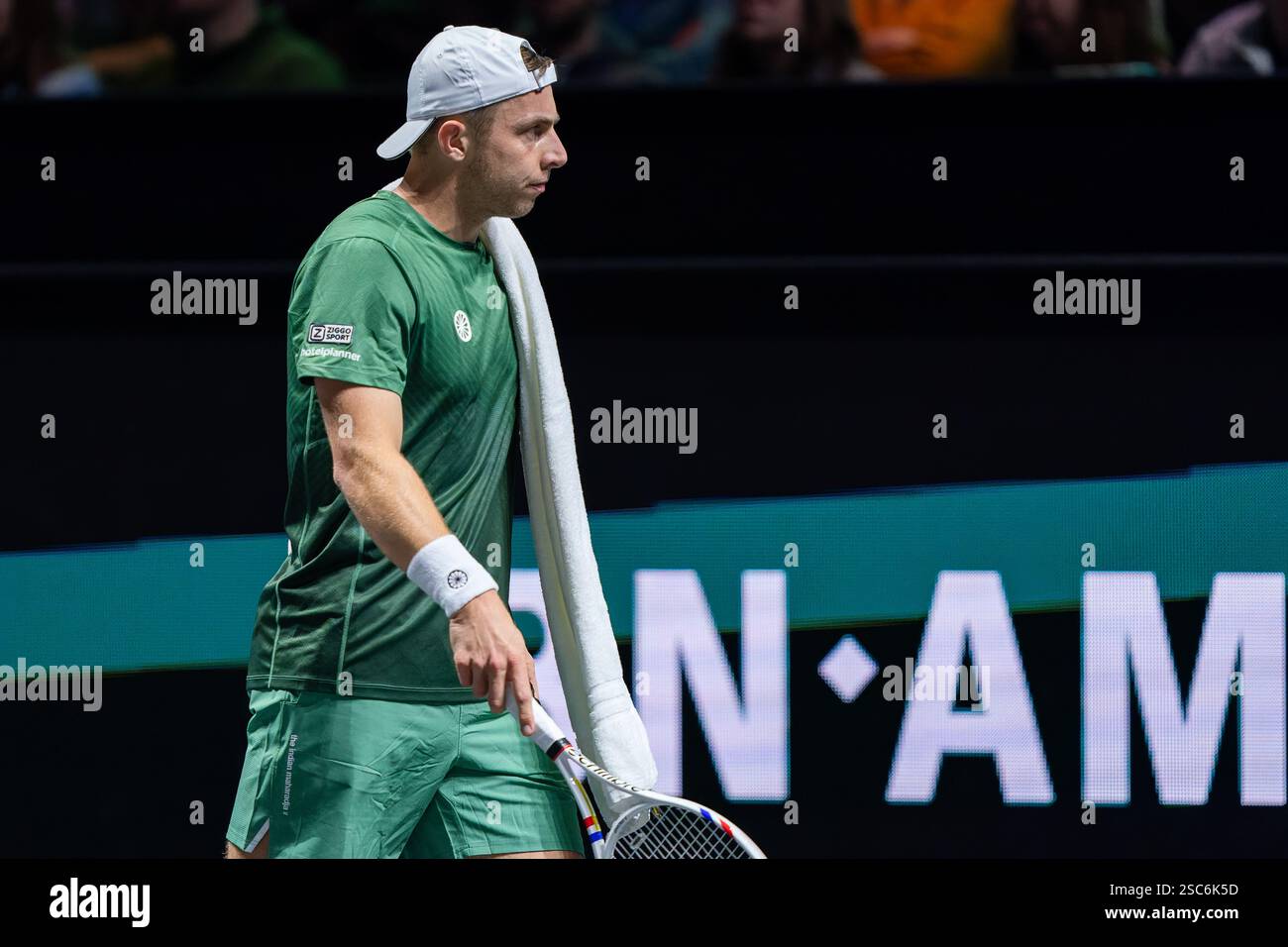 Rotterdam, Niederlande. Februar 2025. ROTTERDAM, NIEDERLANDE - 5. FEBRUAR: Am dritten Tag der ABN AMRO Open in Rotterdam Ahoy am 5. Februar 2025 in Rotterdam, Niederlande. (Foto: Joris Verwijst/BSR Agency) Credit: BSR Agency/Alamy Live News Stockfoto