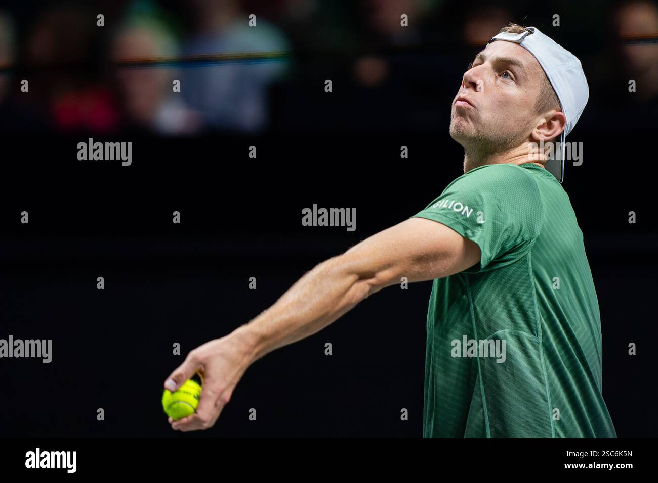 Rotterdam, Niederlande. Februar 2025. ROTTERDAM, NIEDERLANDE - 5. FEBRUAR: Am dritten Tag der ABN AMRO Open in Rotterdam Ahoy am 5. Februar 2025 in Rotterdam, Niederlande. (Foto: Joris Verwijst/BSR Agency) Credit: BSR Agency/Alamy Live News Stockfoto