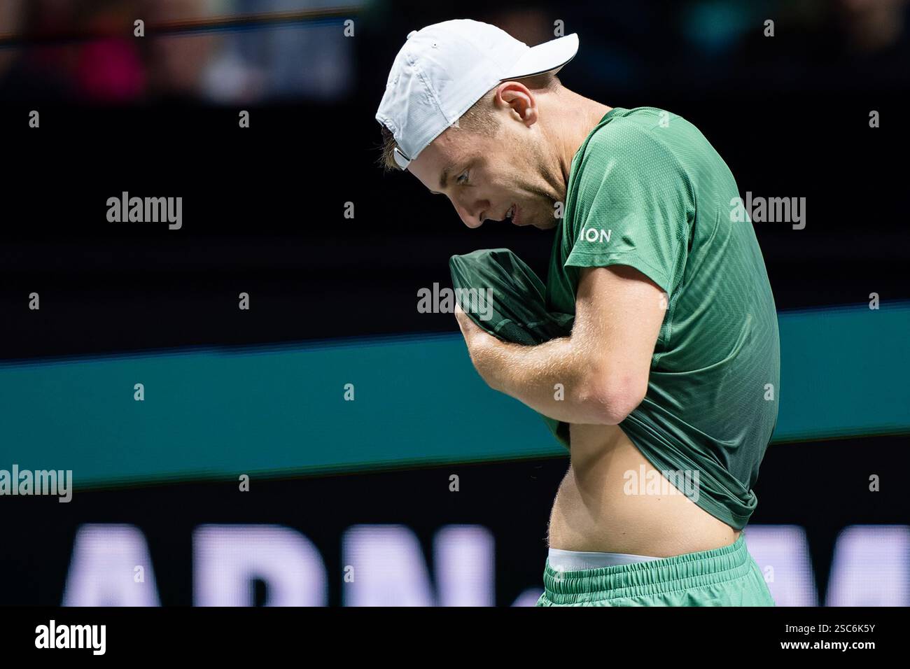 Rotterdam, Niederlande. Februar 2025. ROTTERDAM, NIEDERLANDE - 5. FEBRUAR: Am dritten Tag der ABN AMRO Open in Rotterdam Ahoy am 5. Februar 2025 in Rotterdam, Niederlande. (Foto: Joris Verwijst/BSR Agency) Credit: BSR Agency/Alamy Live News Stockfoto