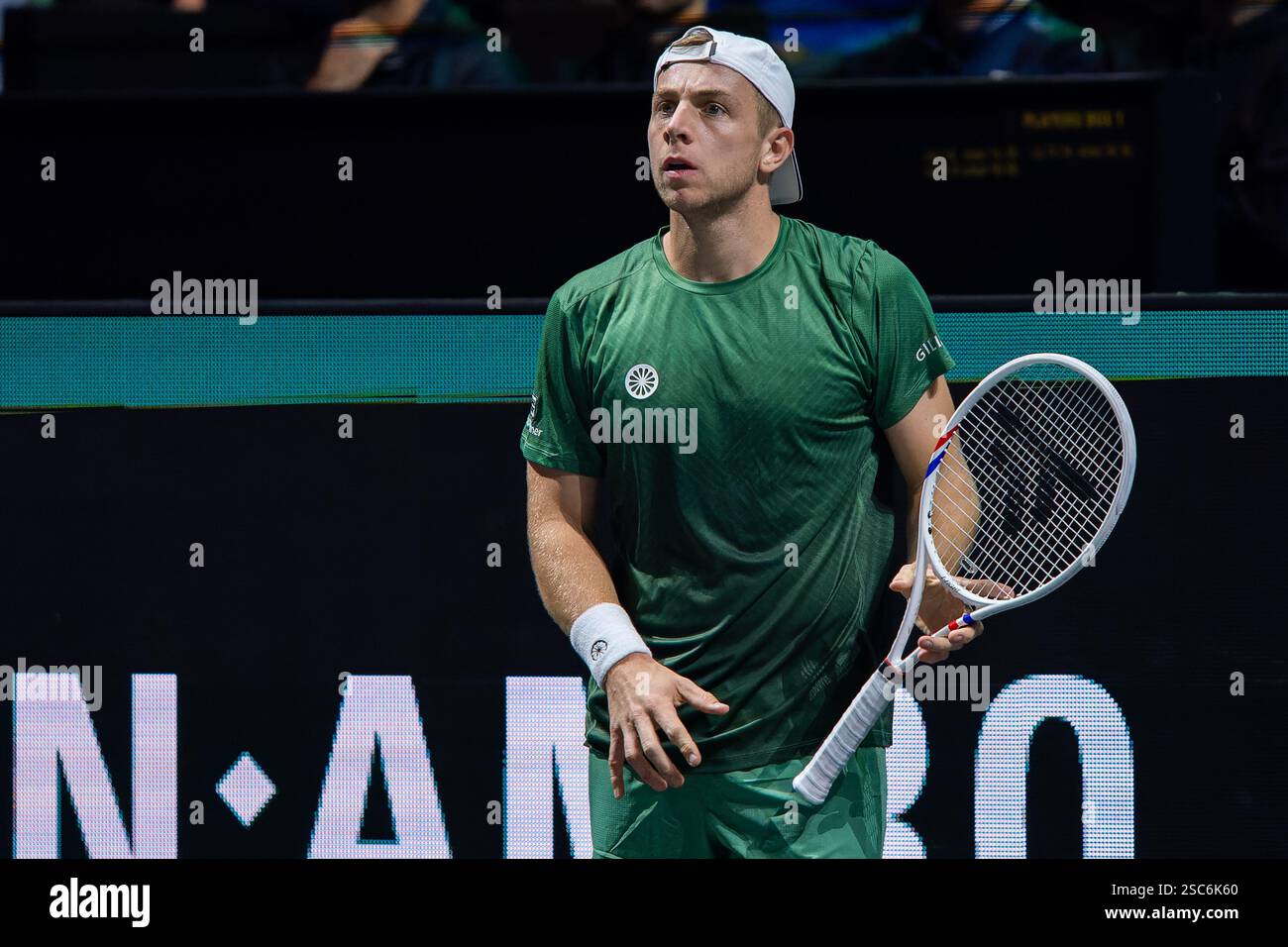 Rotterdam, Niederlande. Februar 2025. ROTTERDAM, NIEDERLANDE - 5. FEBRUAR: Am dritten Tag der ABN AMRO Open in Rotterdam Ahoy am 5. Februar 2025 in Rotterdam, Niederlande. (Foto: Joris Verwijst/BSR Agency) Credit: BSR Agency/Alamy Live News Stockfoto