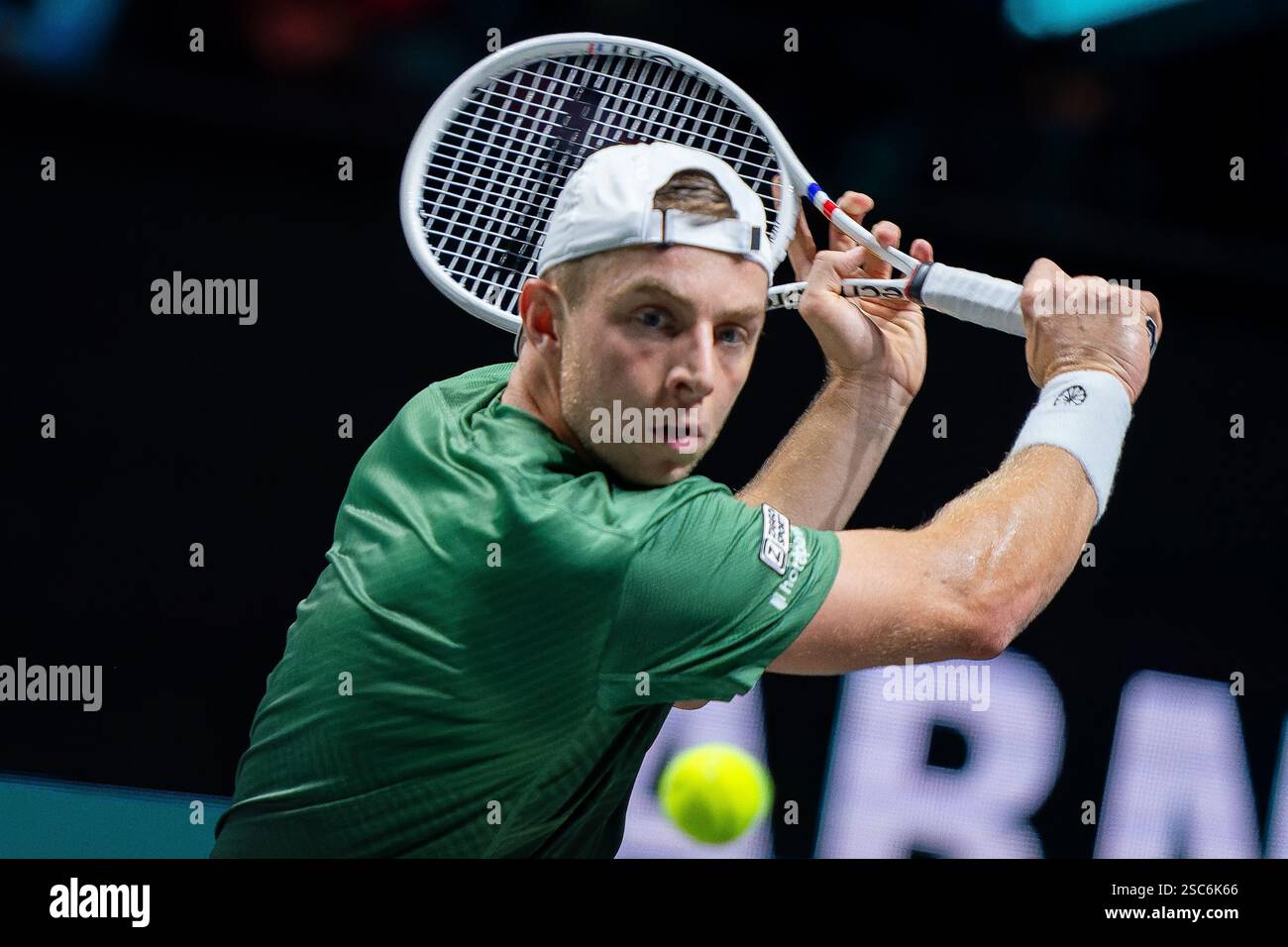 Rotterdam, Niederlande. Februar 2025. ROTTERDAM, NIEDERLANDE - 5. FEBRUAR: Am dritten Tag der ABN AMRO Open in Rotterdam Ahoy am 5. Februar 2025 in Rotterdam, Niederlande. (Foto: Joris Verwijst/BSR Agency) Credit: BSR Agency/Alamy Live News Stockfoto