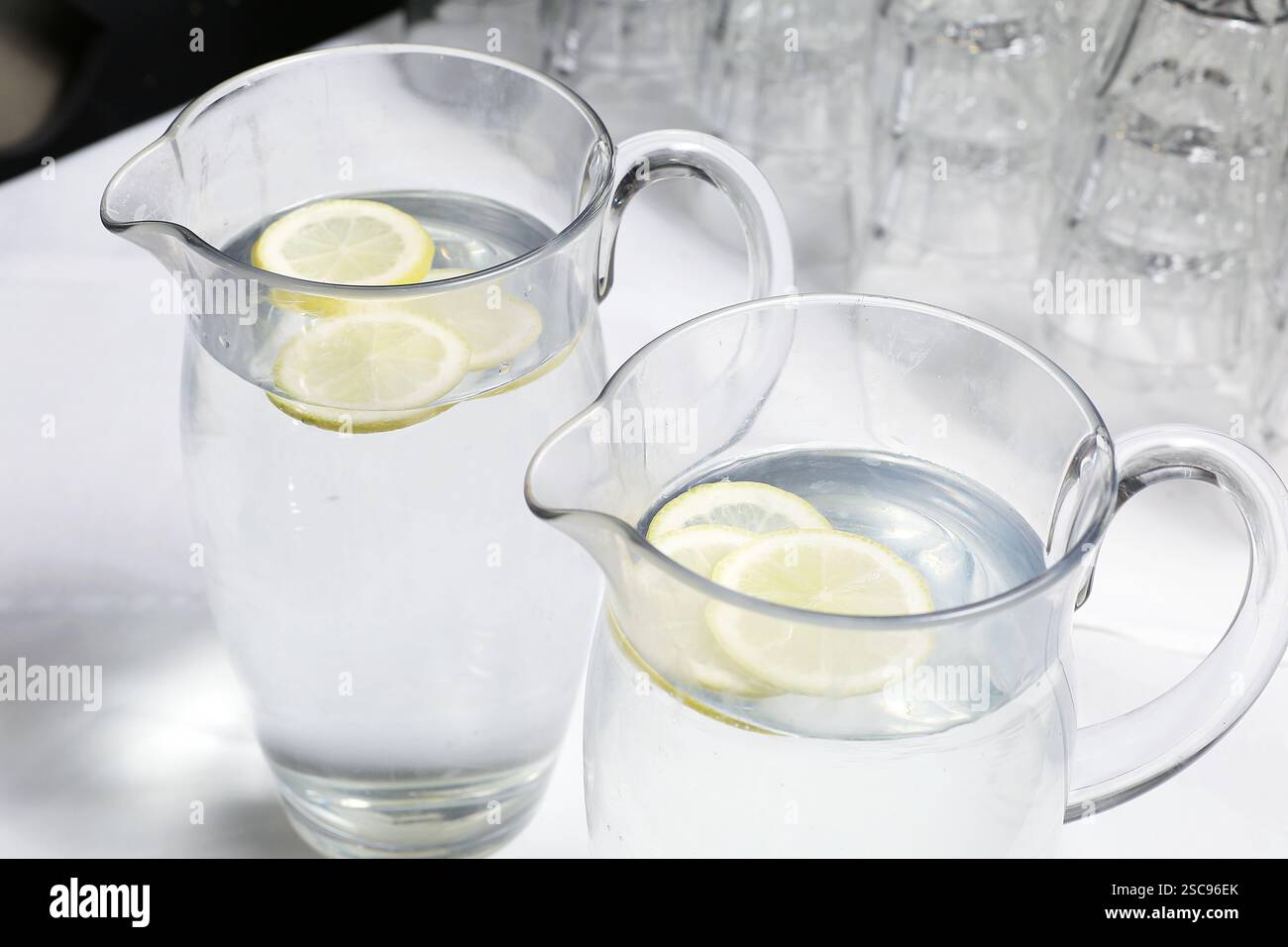 Wasserkrüge Stockfoto