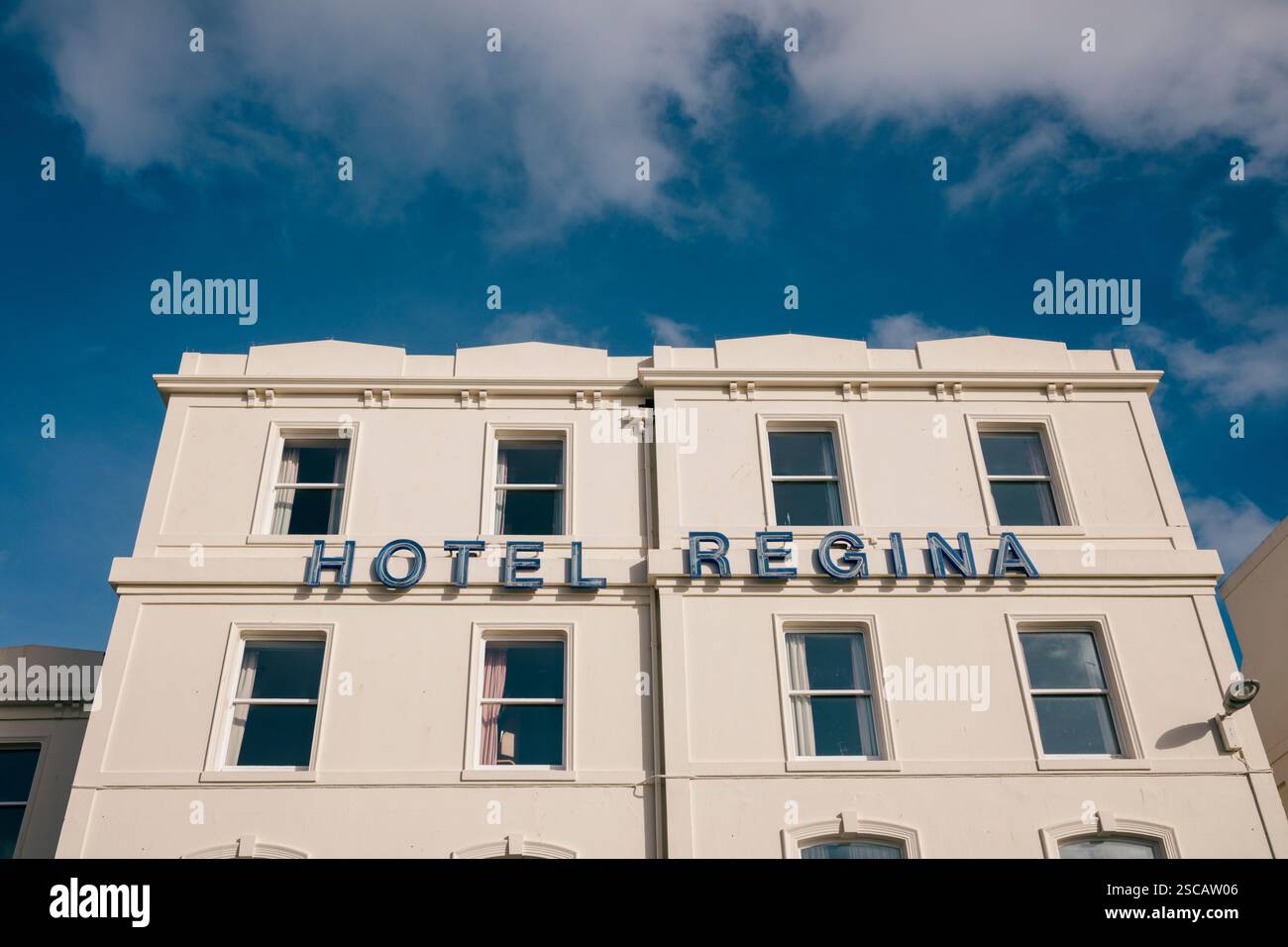 Das Hotel Regina, Torquay, Devon, Großbritannien Stockfoto