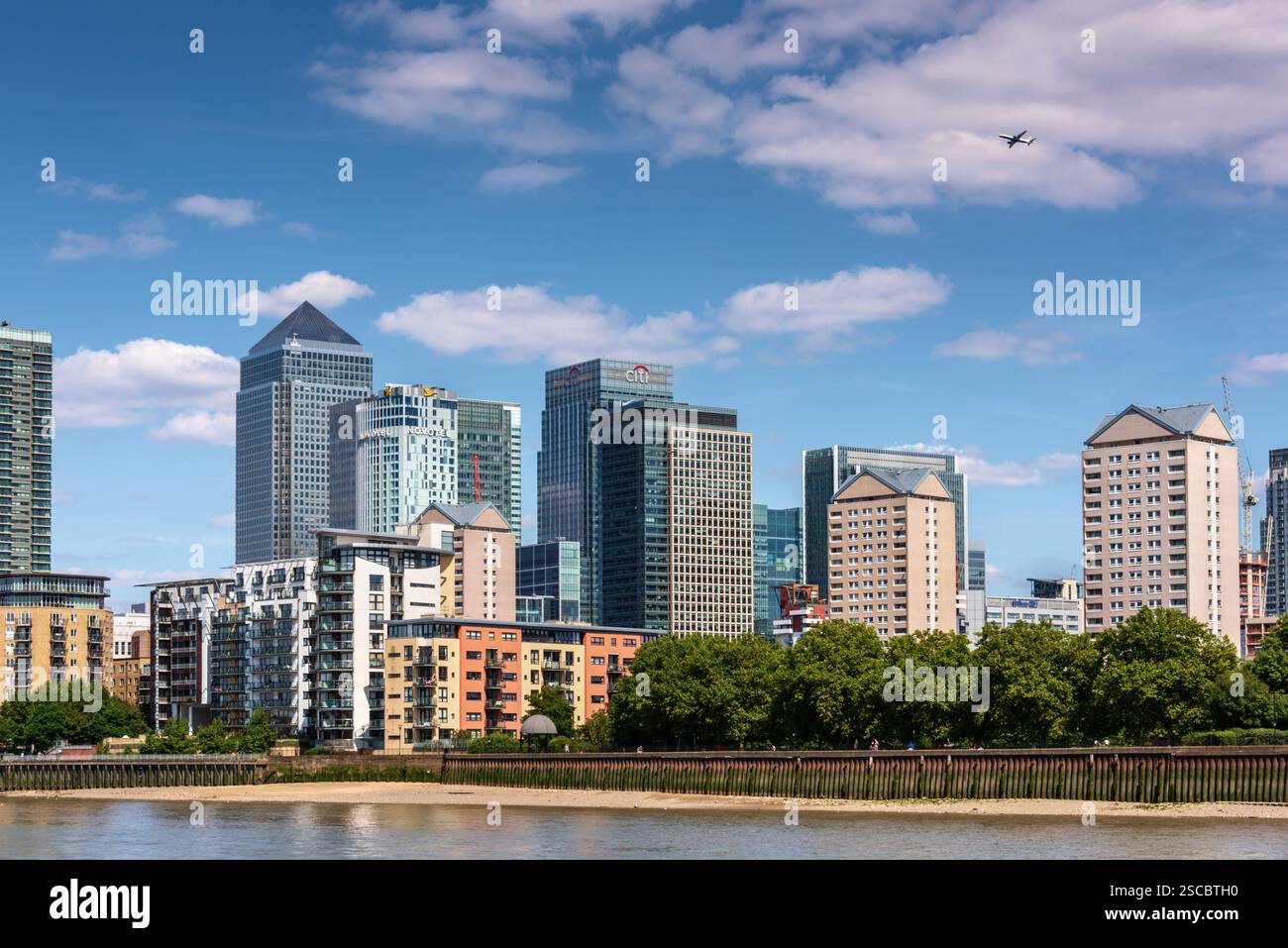 Canary Wharf, London, UK Stockfoto