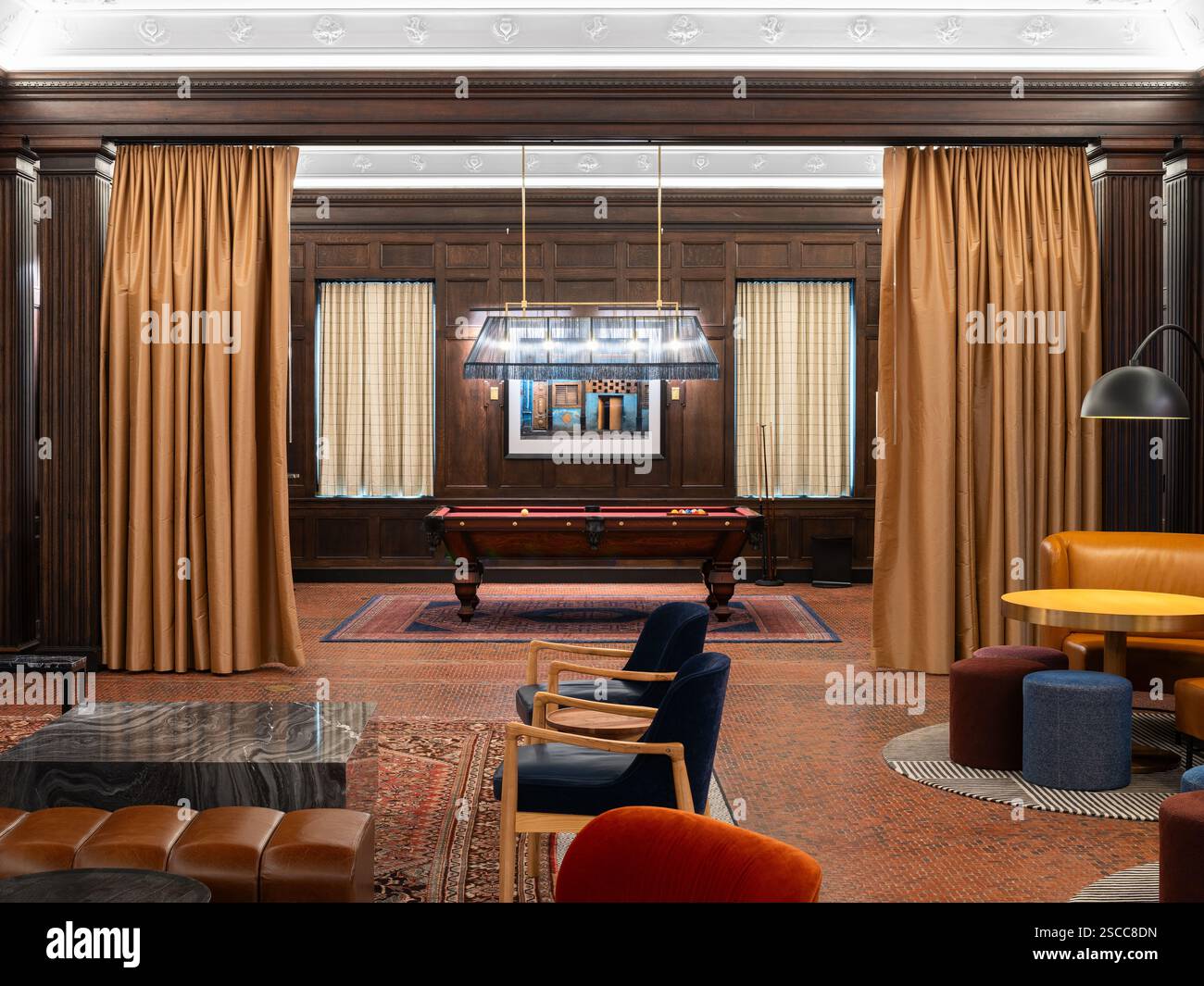 21c Museum Hotel, Lage: St. Louis MO, Architekt: Perfido Weiskopf Wagstaff + Goettel, Innenarchitekt: Hufft Stockfoto