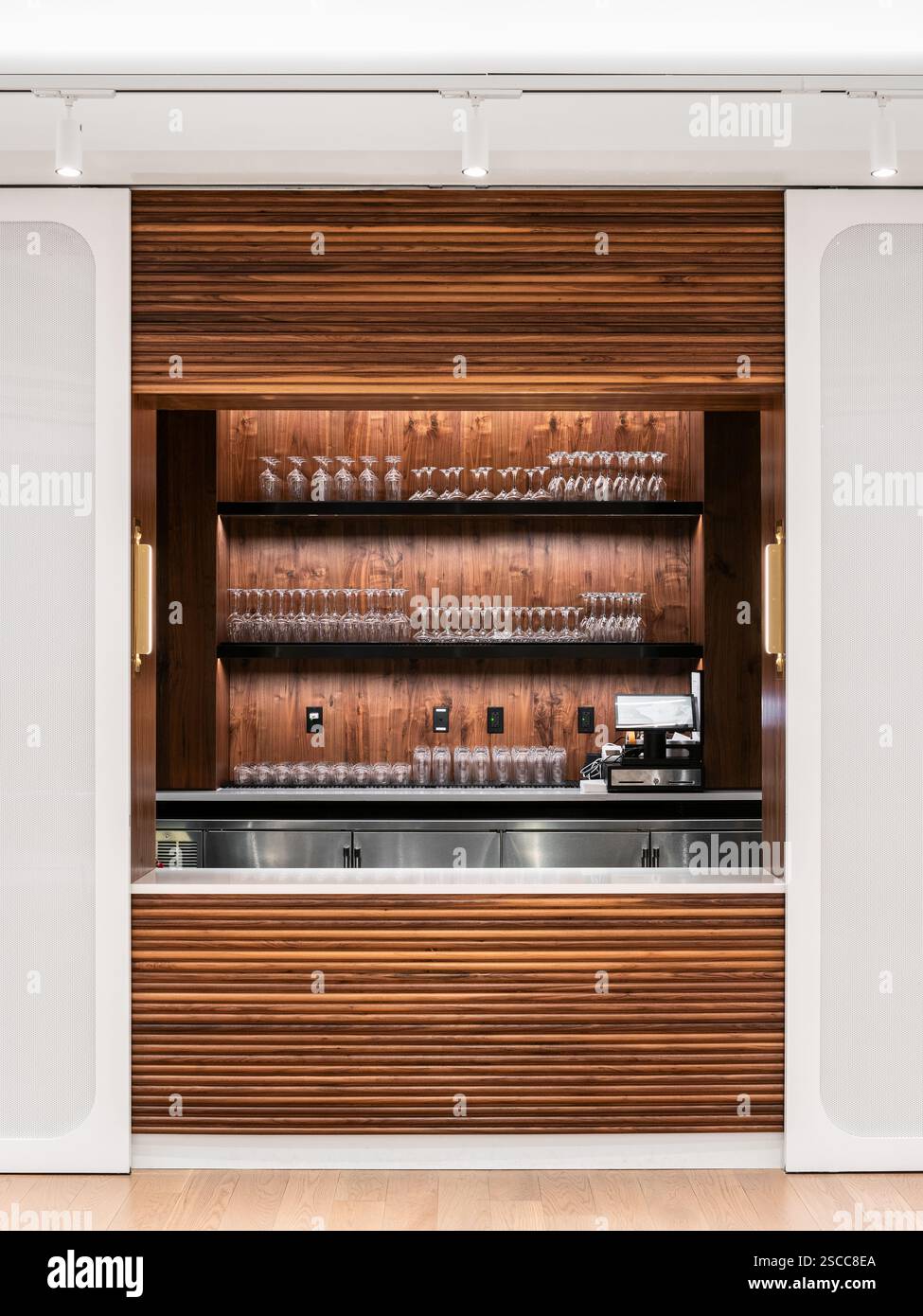 21c Museum Hotel, Lage: St. Louis MO, Architekt: Perfido Weiskopf Wagstaff + Goettel, Innenarchitekt: Hufft Stockfoto