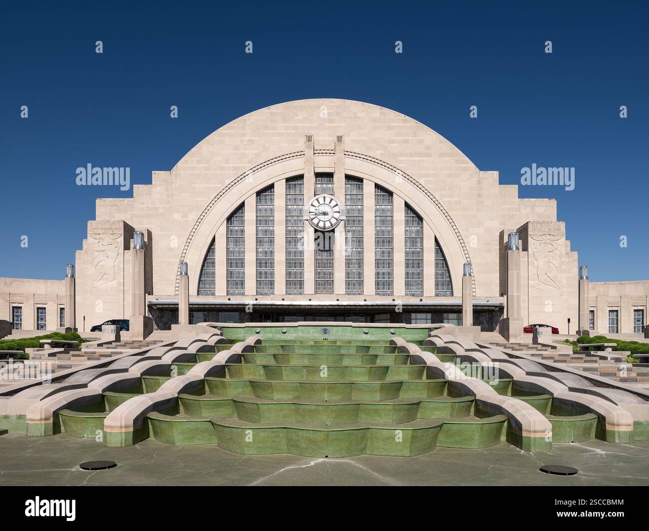 Cincinnati Union Terminal, Lage: Cincinnati OH, Architekt: Fellheimer & Wagner Stockfoto