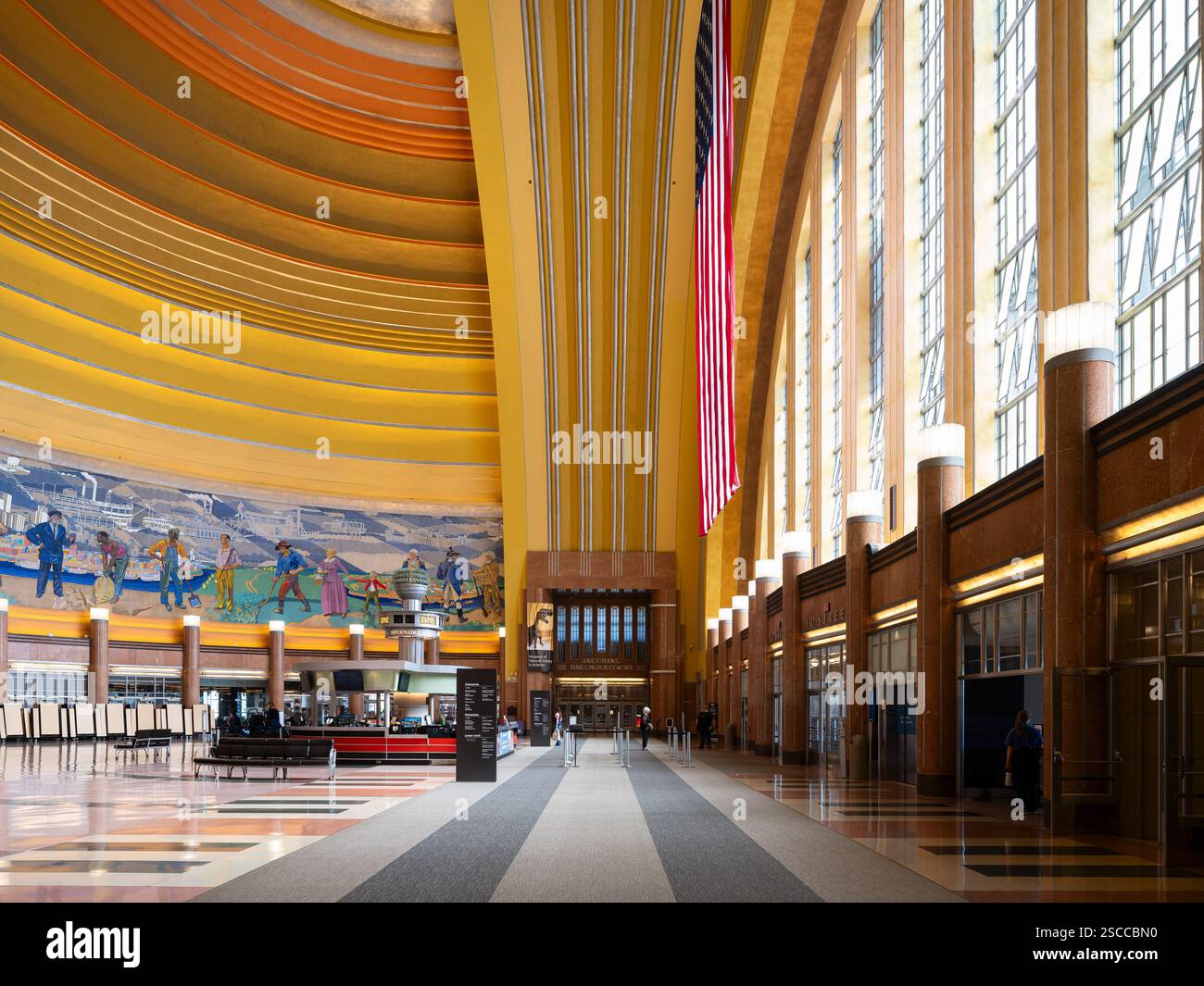 Cincinnati Union Terminal, Lage: Cincinnati OH, Architekt: Fellheimer & Wagner Stockfoto
