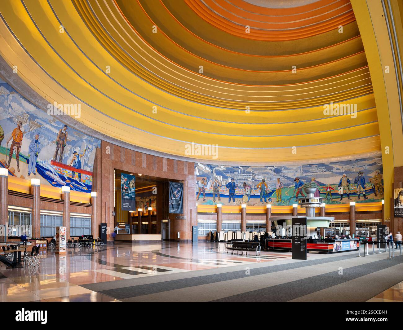 Cincinnati Union Terminal, Lage: Cincinnati OH, Architekt: Fellheimer & Wagner Stockfoto