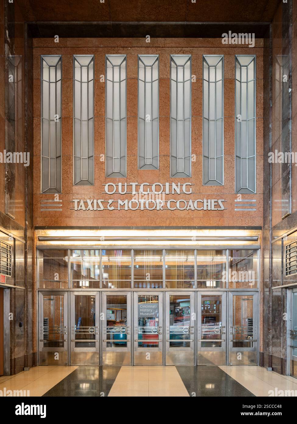 Cincinnati Union Terminal, Lage: Cincinnati OH, Architekt: Fellheimer & Wagner Stockfoto