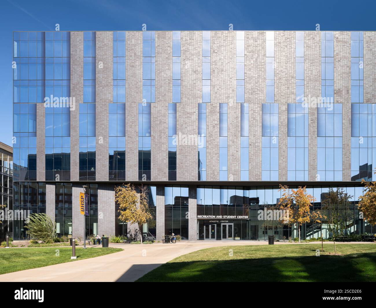 Universität für Gesundheitswissenschaften und Pharmazie in St. Louis, Ort: St. Louis MO, Architekt: Lamar Johnson Collaborative Stockfoto