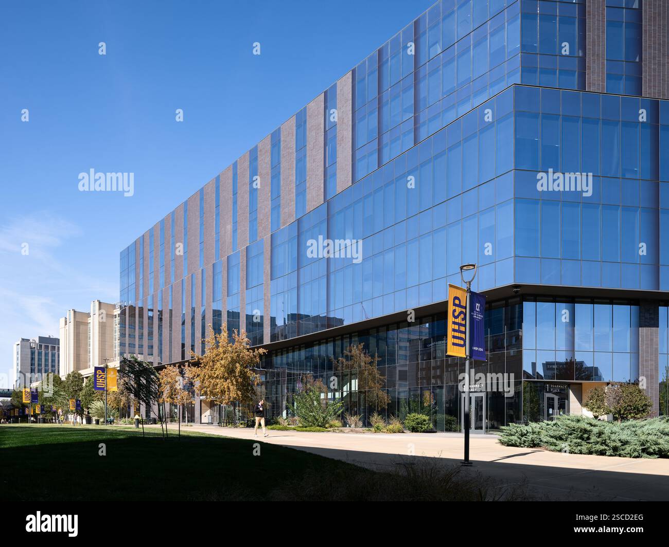 Universität für Gesundheitswissenschaften und Pharmazie in St. Louis, Ort: St. Louis MO, Architekt: Lamar Johnson Collaborative Stockfoto