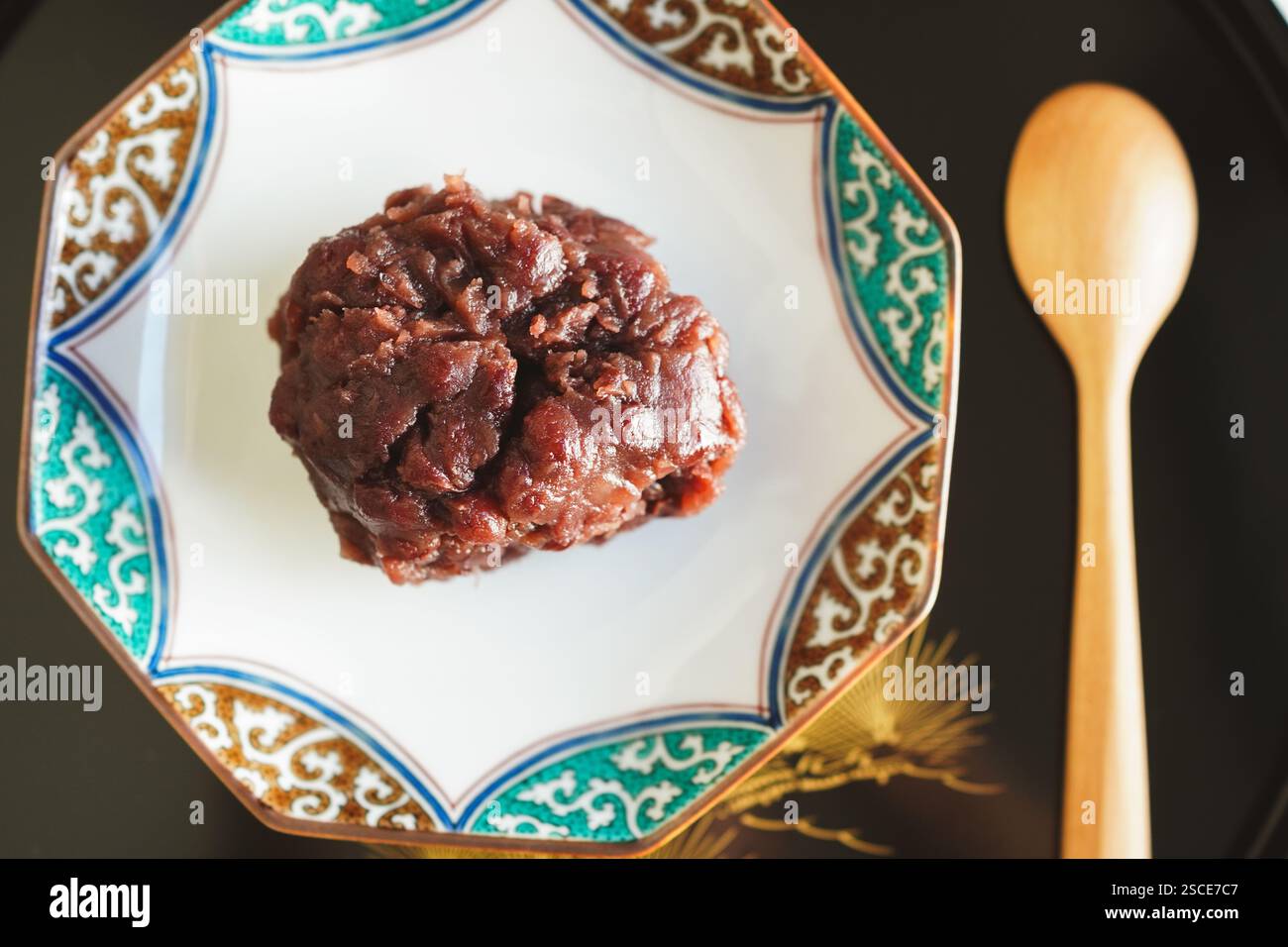 ANKO, japanische süße rote Bohnenpaste Stockfoto