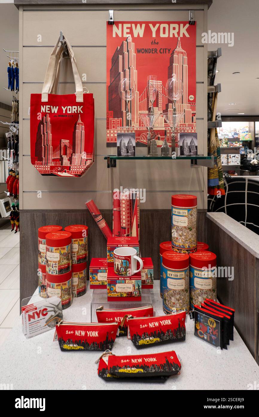 The Gift Shop at the New York Historical Society & Library, NYC, USA 2025 Stockfoto