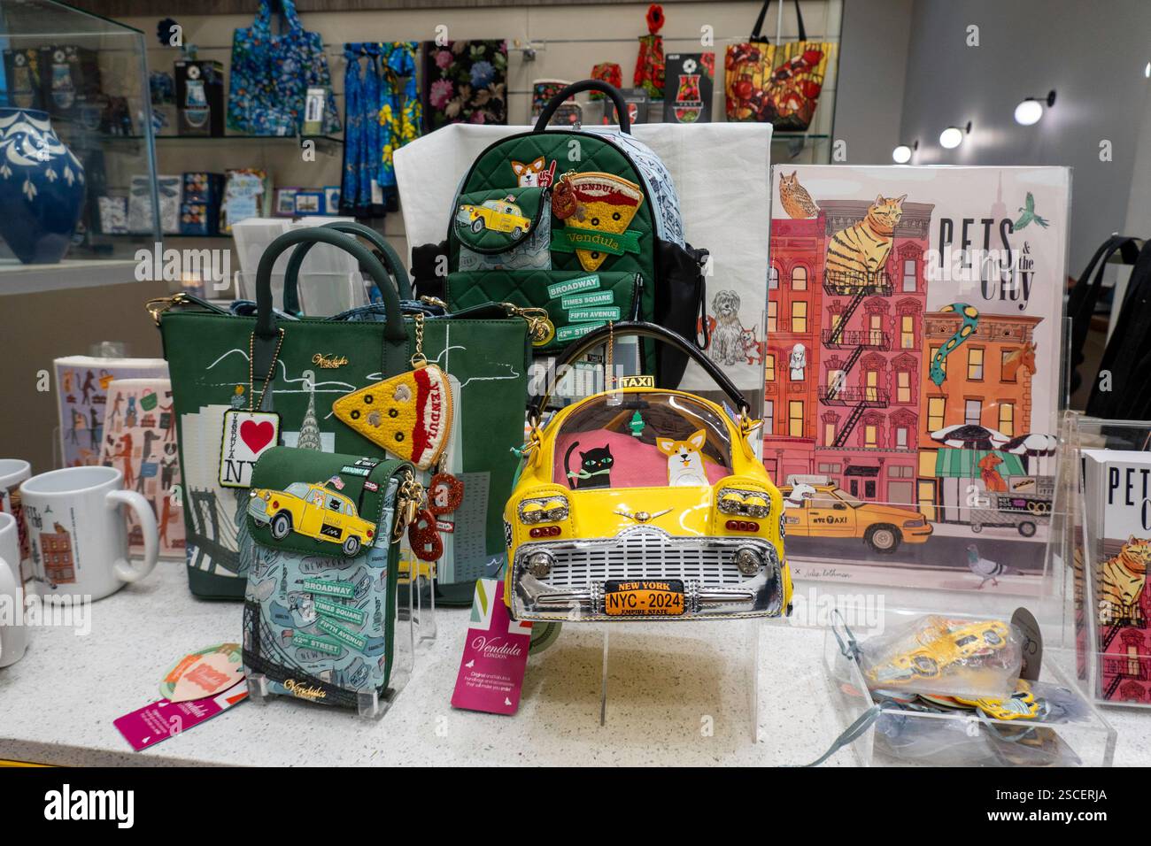 The Gift Shop at the New York Historical Society & Library, NYC, USA 2025 Stockfoto