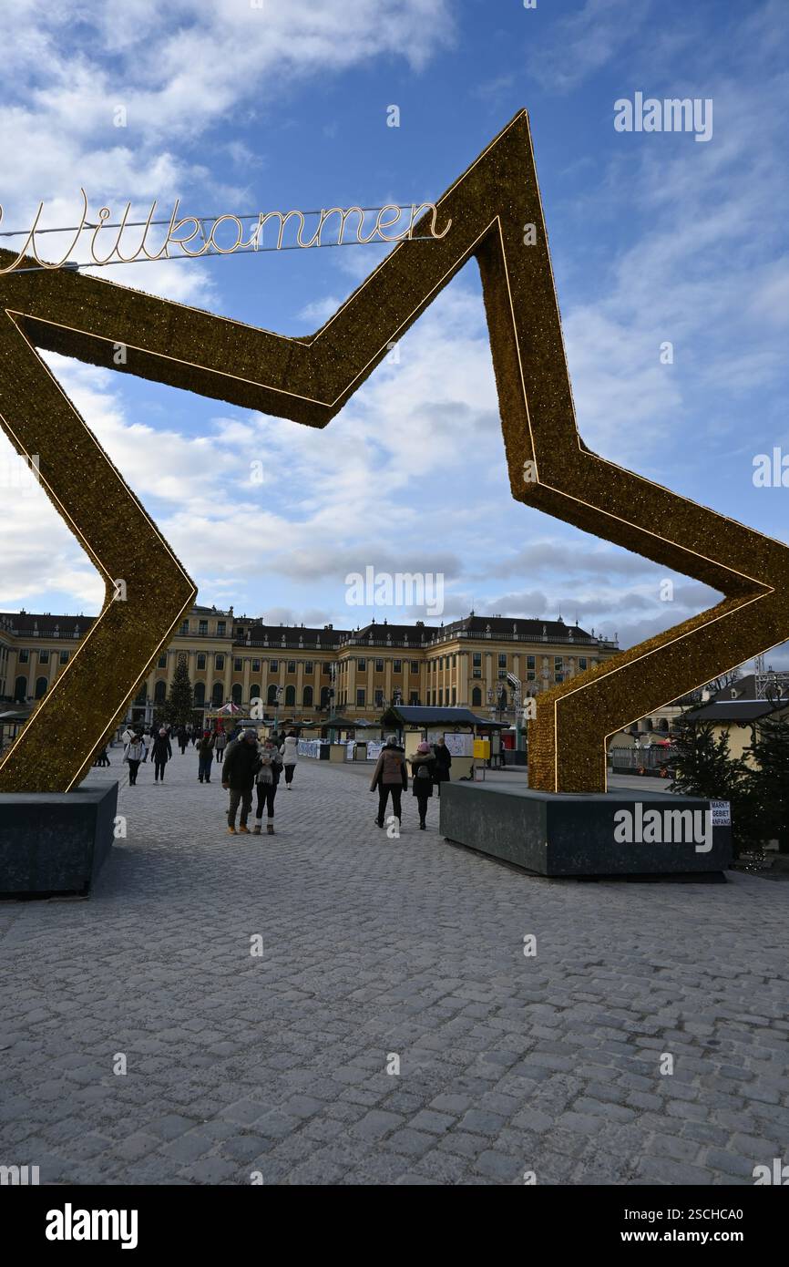 Europa, Österreich Schloss Schönbrunn (Teil 1) Stockfoto