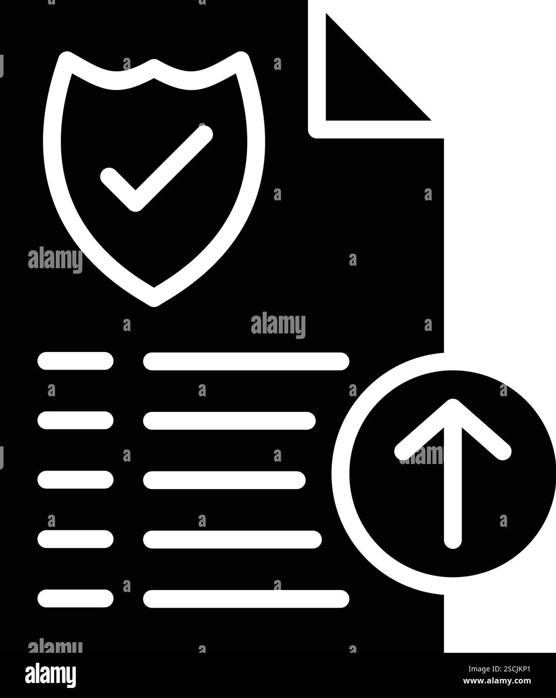 Vektorsymbol-Design-Illustration Hochladen Stock Vektor