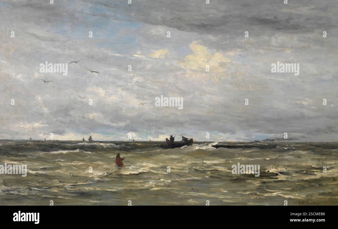 Wiegeanker, c1860-1910. Stockfoto