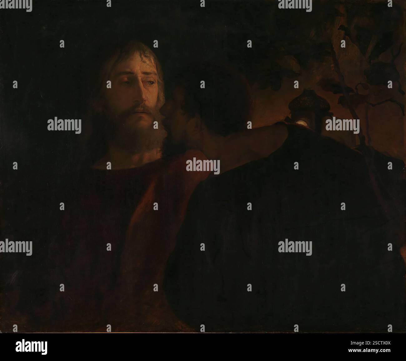 Judas Iskariot, 1878. Stockfoto